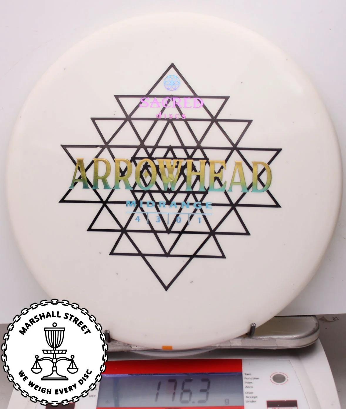 330144.jpg Alchemy Arrowhead, Goobered - #10 Whiteish, 176