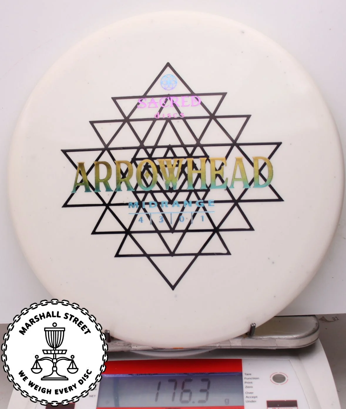 330143.jpg Alchemy Arrowhead, Goobered - #09 Whiteish, 176