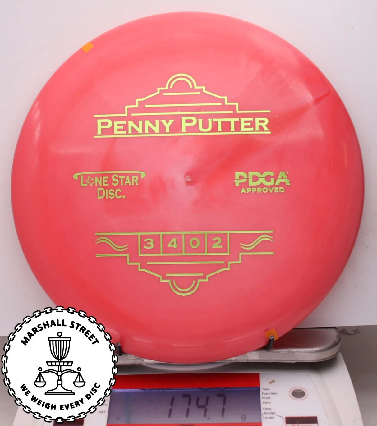 332875.jpg Bravo Penny Putter - #78 Red, 175