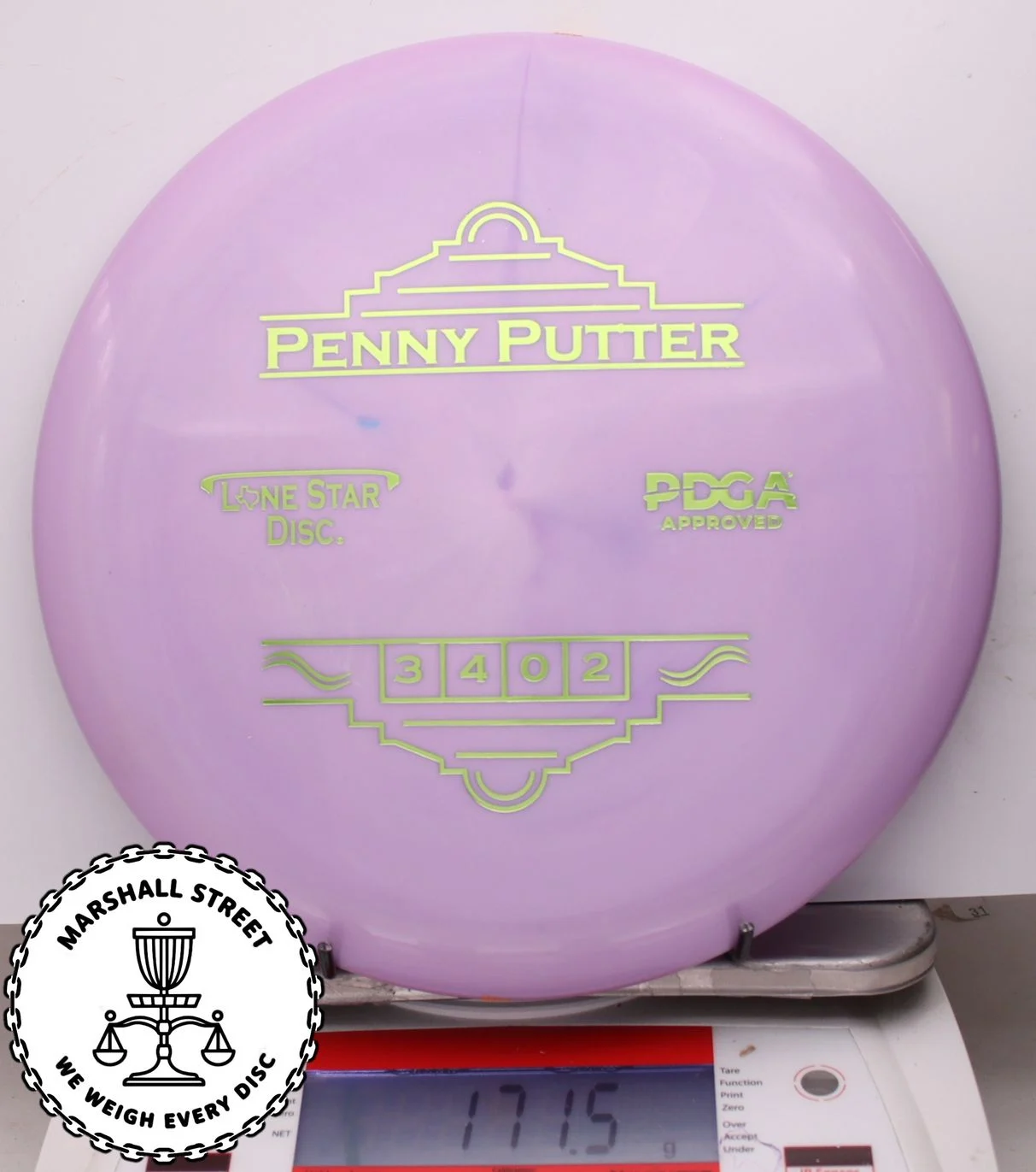 332860.jpg Bravo Penny Putter - #63 LtPurple, 171