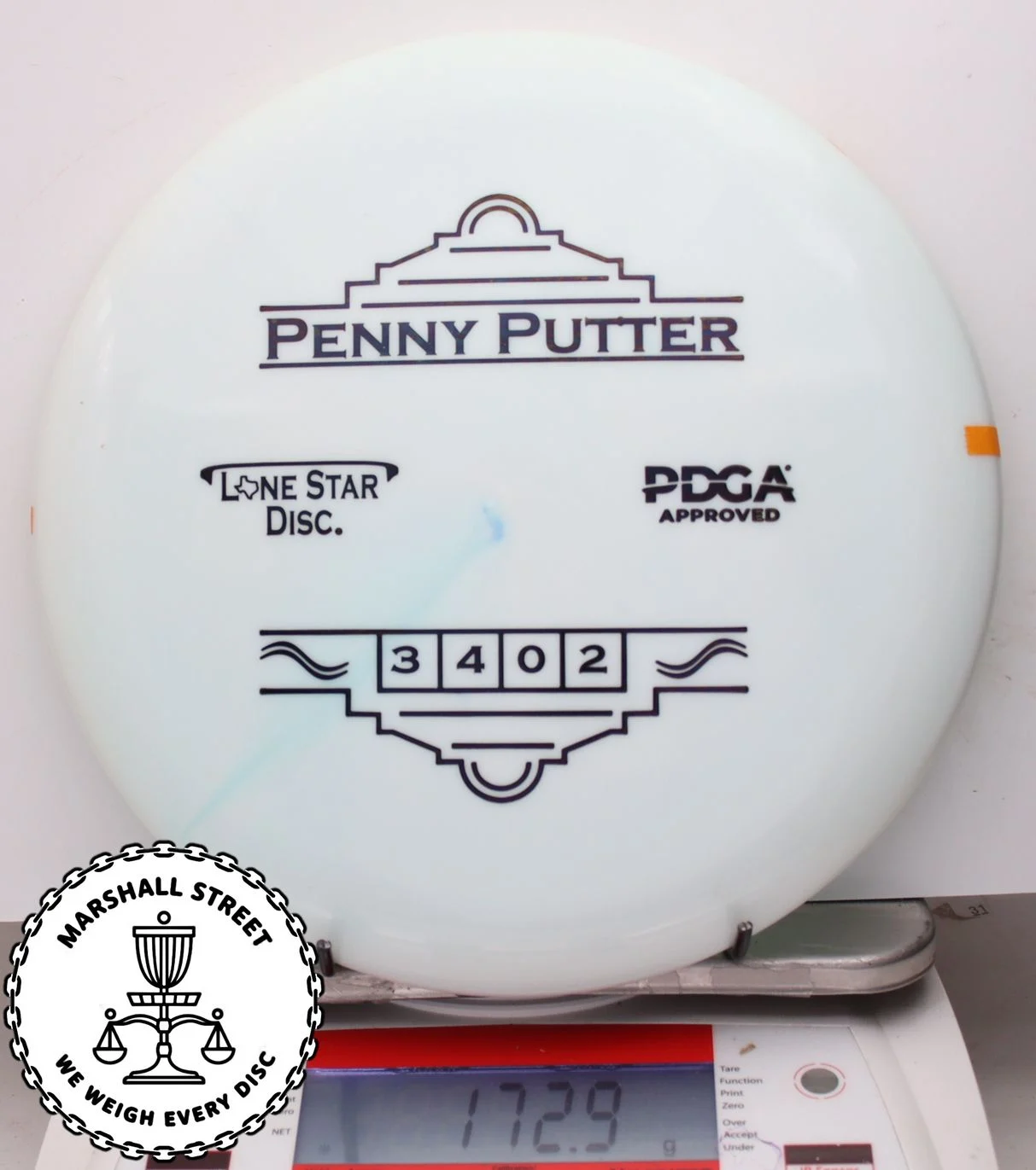 332866.jpg Bravo Penny Putter - #69 LtBlue, 173