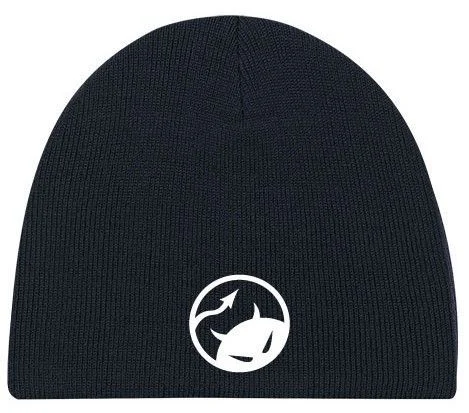 334609.jpg Daredevil Toque Knit Hat - Black, One Size