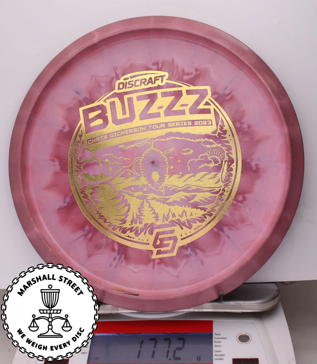 341526.jpg ESP Swirl Buzzz, Dickerson '23 - #13 Redish, 177
