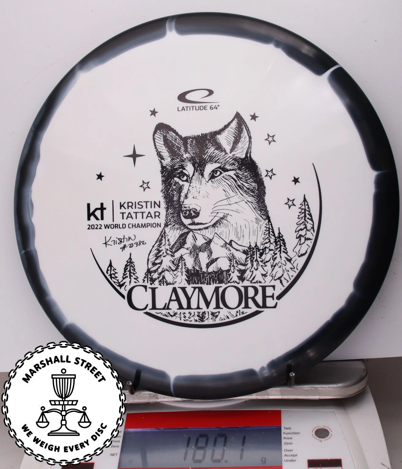 344250.jpg Gold Orbit Claymore, Kristin Tattar 2023 - #03 Black, 180