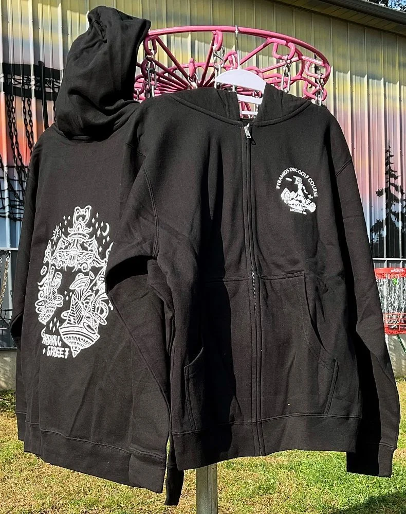 346242.jpg Pyramids Weighs Full Zip Hoodie - Black, XXXL