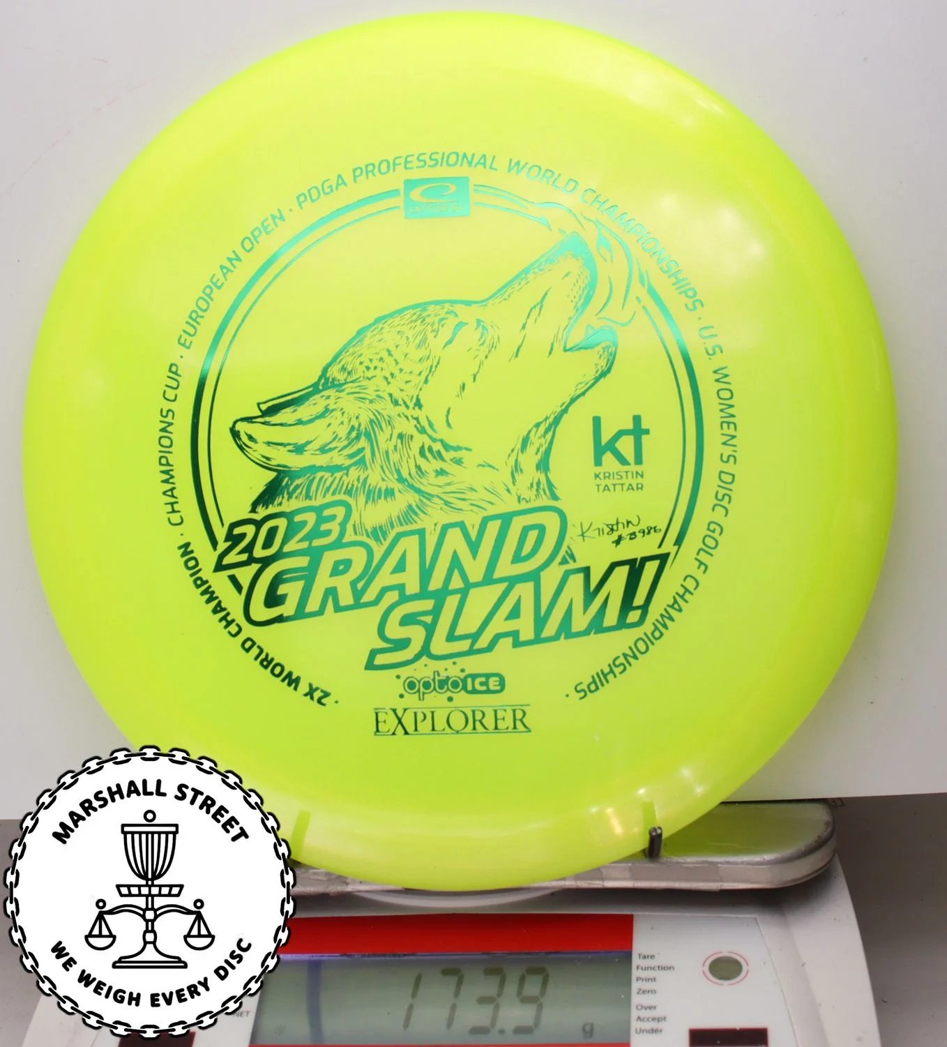 349061.jpg Opto Ice Glimmer Explorer, Kristin Tattar 2023 Grand Slam - #30 NYellow, 174