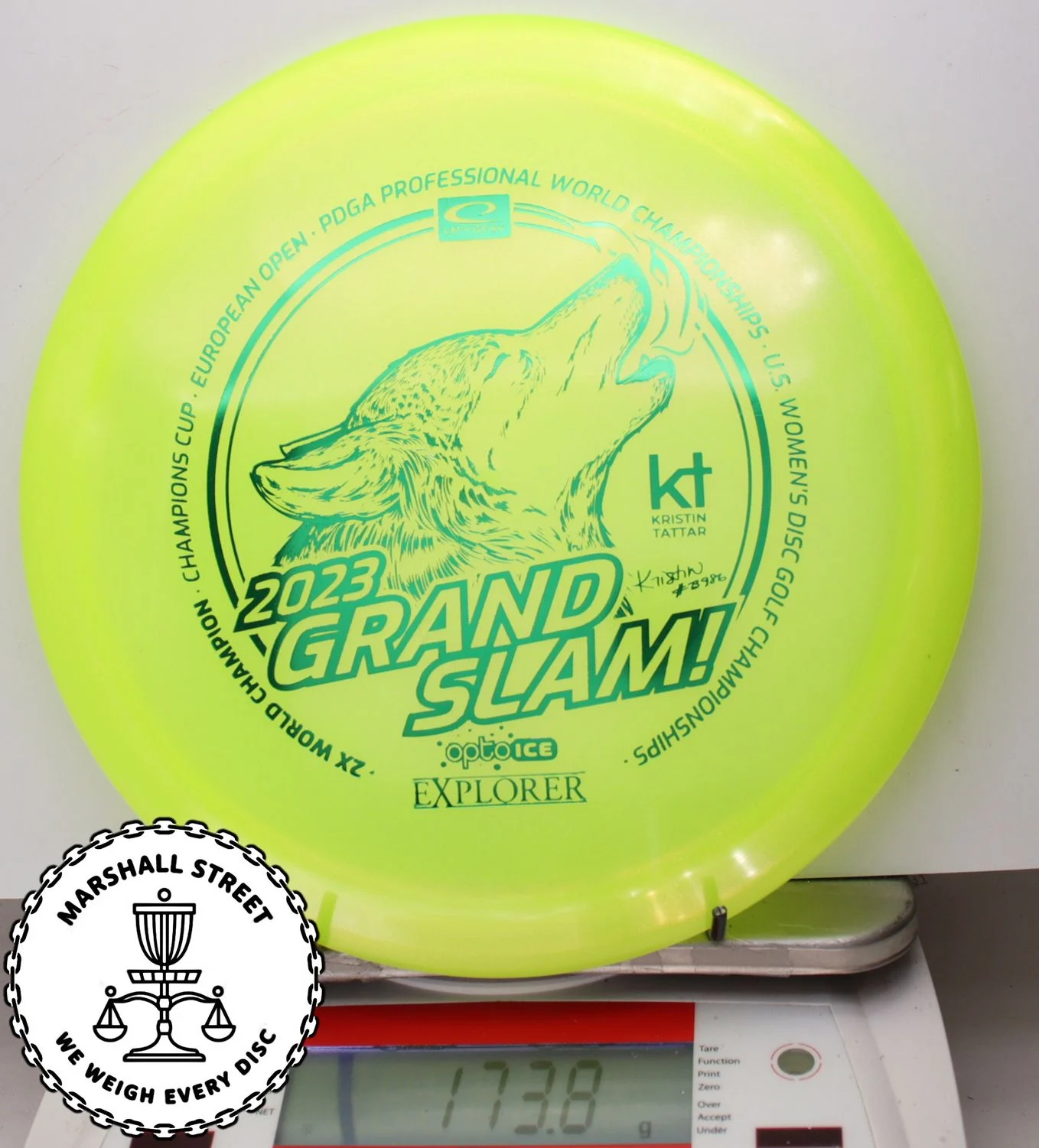 349058.jpg Opto Ice Glimmer Explorer, Kristin Tattar 2023 Grand Slam - #27 NYellow, 174