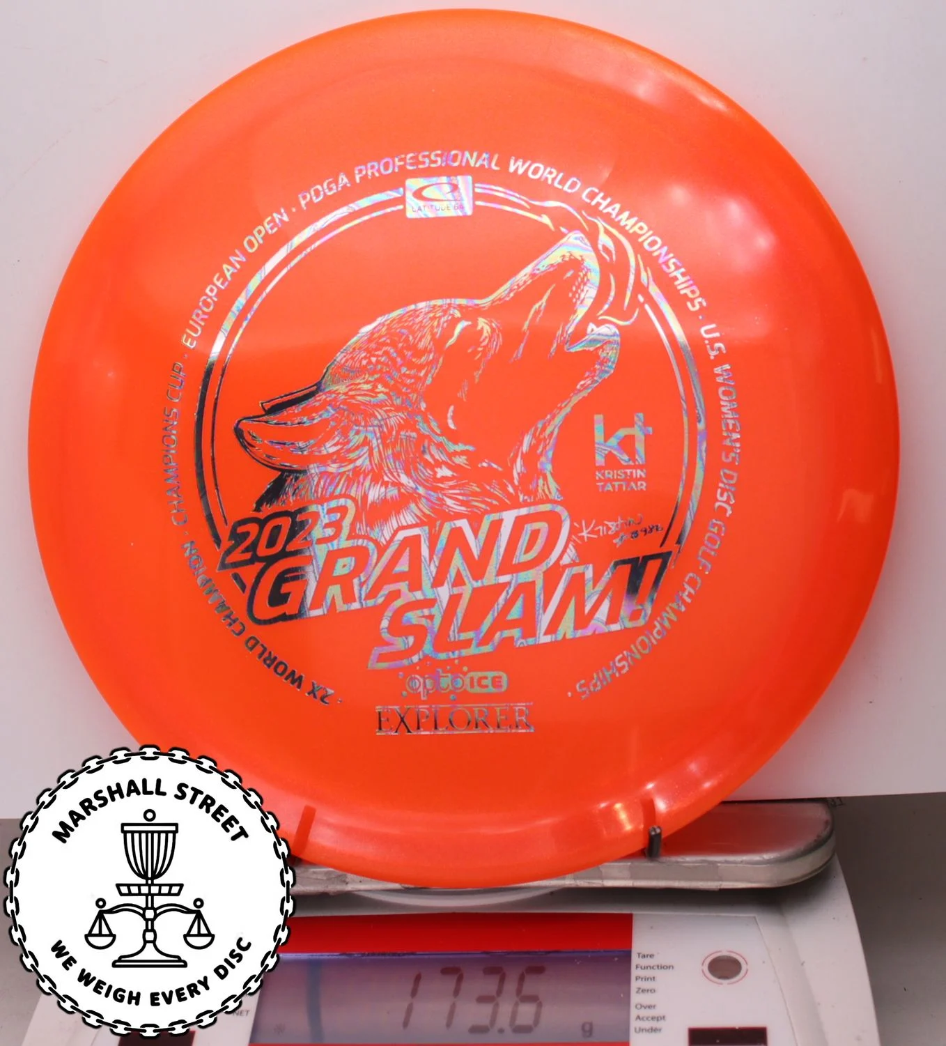 349072.jpg Opto Ice Glimmer Explorer, Kristin Tattar 2023 Grand Slam - #41 Orange, 174