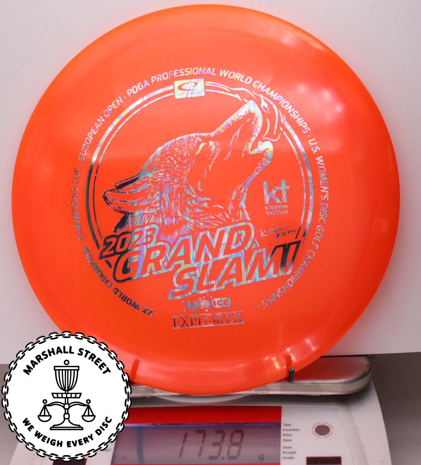 349073.jpg Opto Ice Glimmer Explorer, Kristin Tattar 2023 Grand Slam - #42 Orange, 174