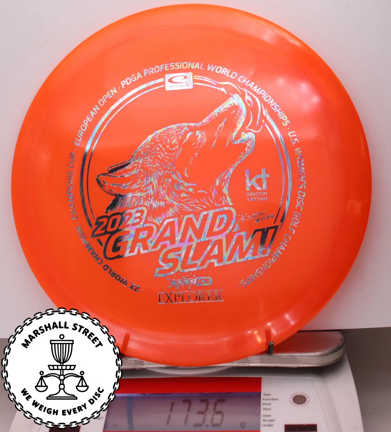 349075.jpg Opto Ice Glimmer Explorer, Kristin Tattar 2023 Grand Slam - #44 Orange, 174