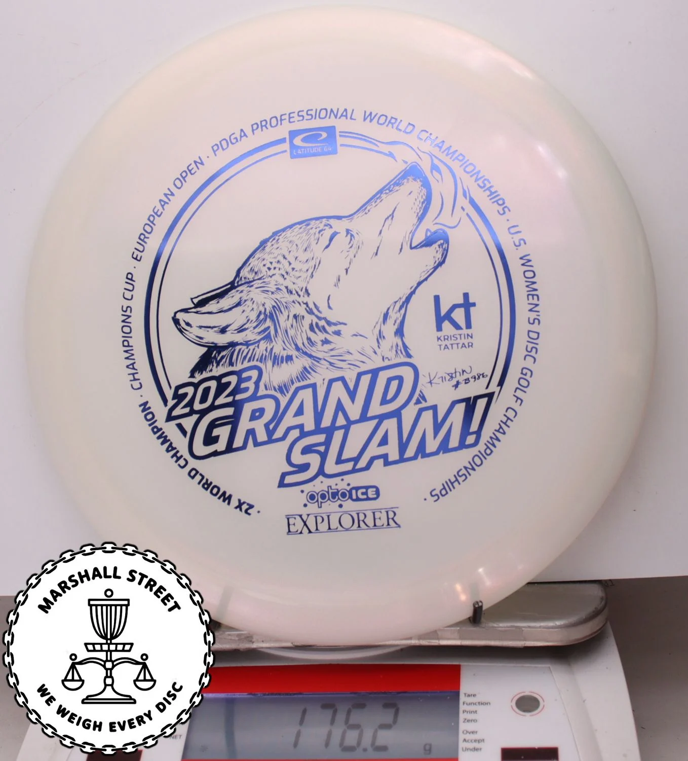 349047.jpg Opto Ice Glimmer Explorer, Kristin Tattar 2023 Grand Slam - #16 White, 176
