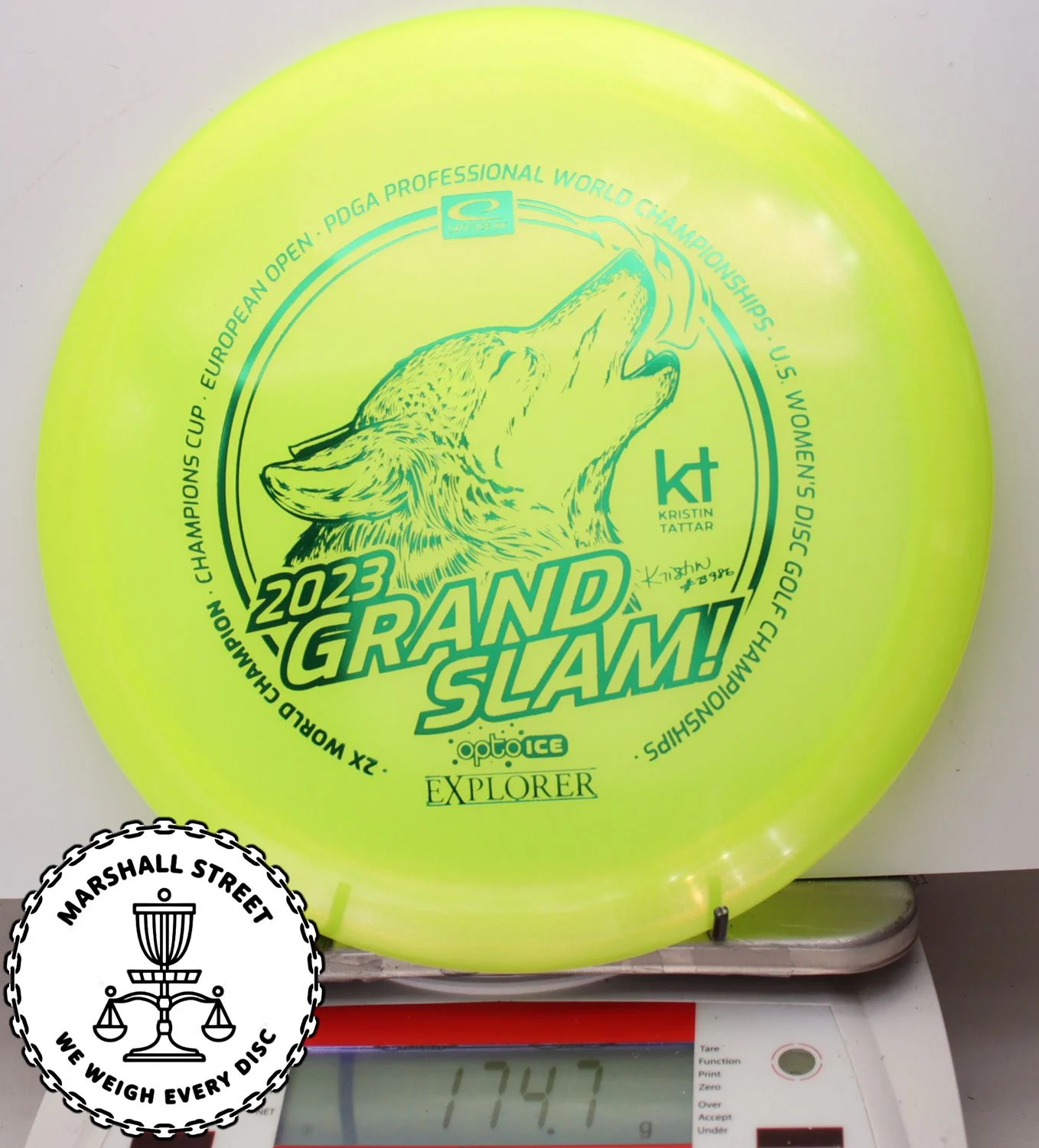 349052.jpg Opto Ice Glimmer Explorer, Kristin Tattar 2023 Grand Slam - #21 NYellow, 175