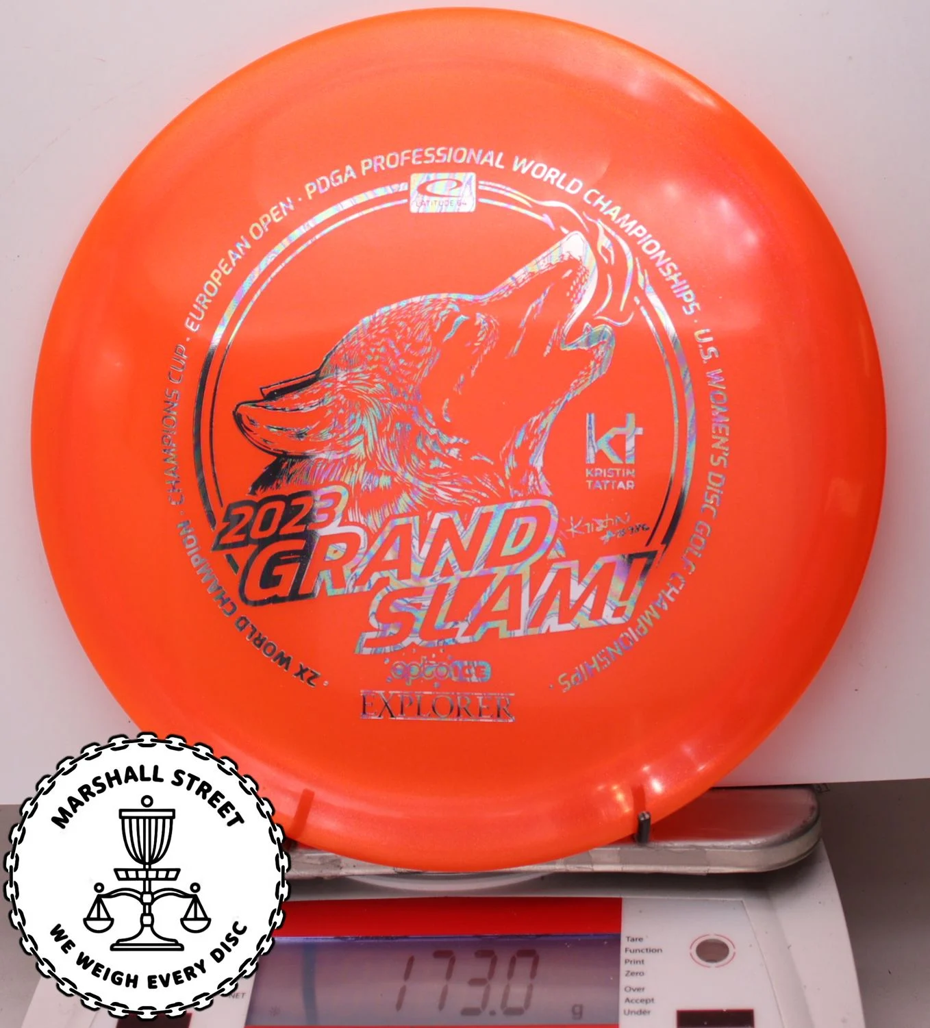 349081.jpg Opto Ice Glimmer Explorer, Kristin Tattar 2023 Grand Slam - #50 Orange, 173
