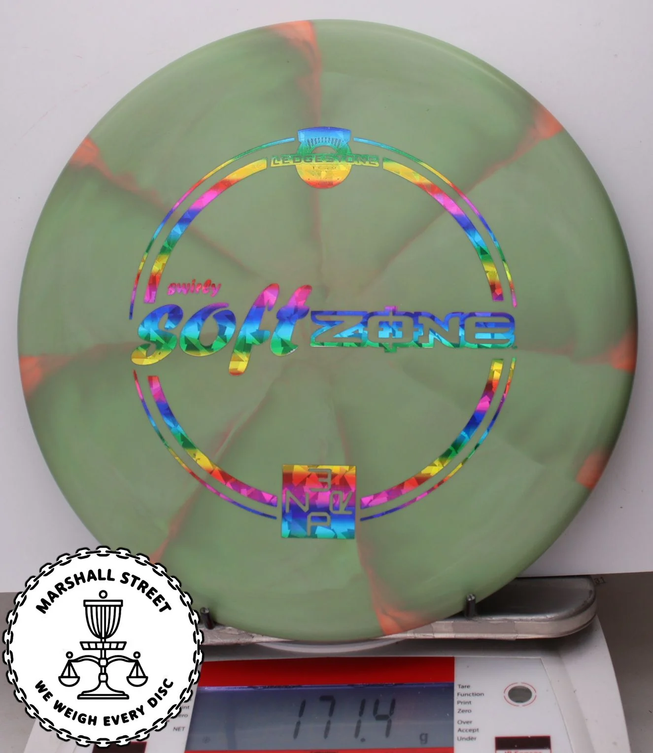 349357.jpg Swirl Soft Zone, Presnell - #15 Greenish, 171