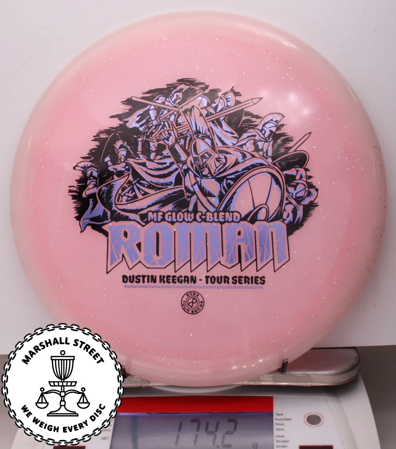 000006 Metal Flake Glow C-Blend Roman, Dustin Keegan - #06 PinkGlow, 174
