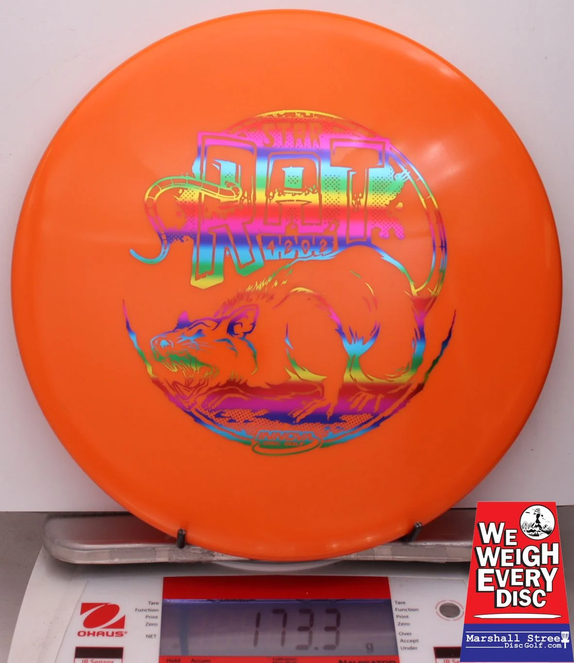 000123 Star Rat - #01 Orange, 173