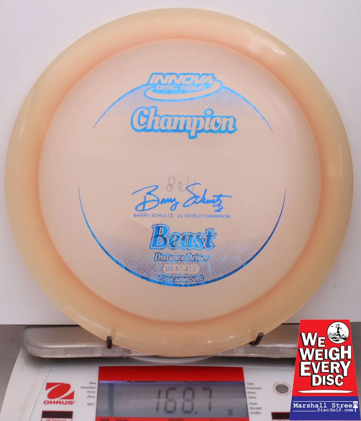 000397 Champion Beast, Barry Schultz 2x - #17 Peach, 169