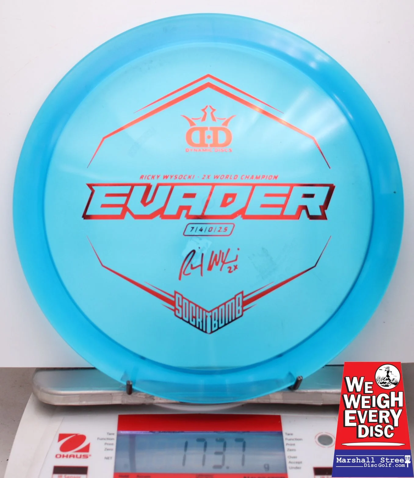 002135 Lucid Ice Evader, Wysocki 2X - #11 Blue, 174