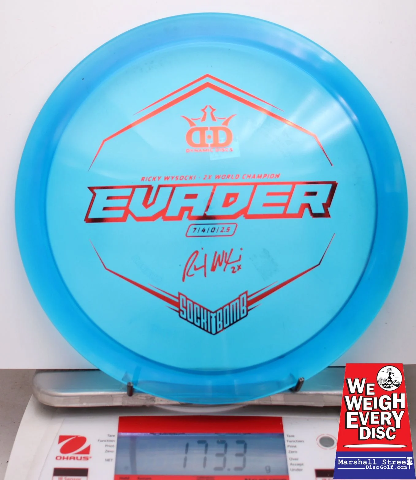002139 Lucid Ice Evader, Wysocki 2X - #15 Blue, 173