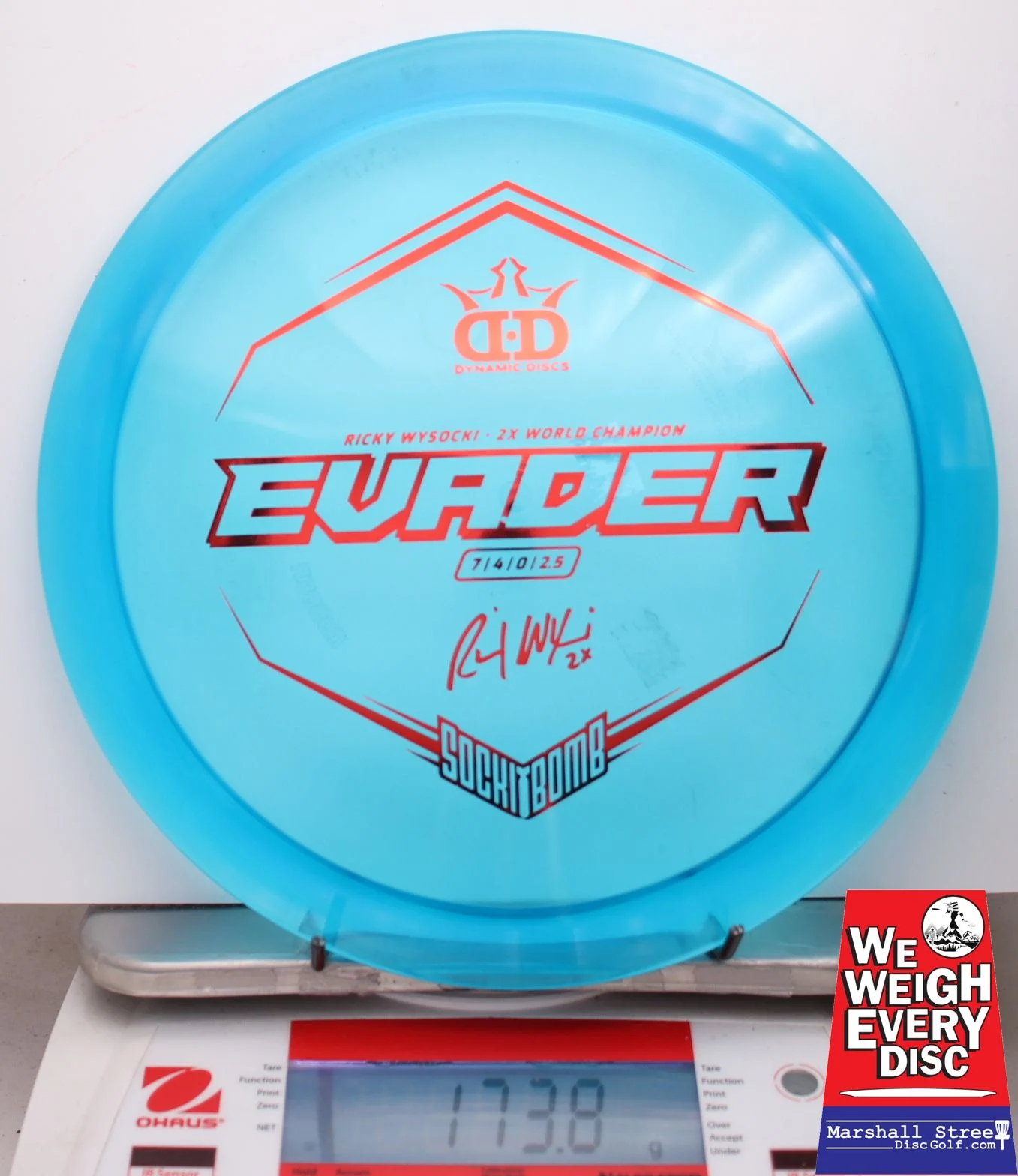 002140 Lucid Ice Evader, Wysocki 2X - #16 Blue, 174
