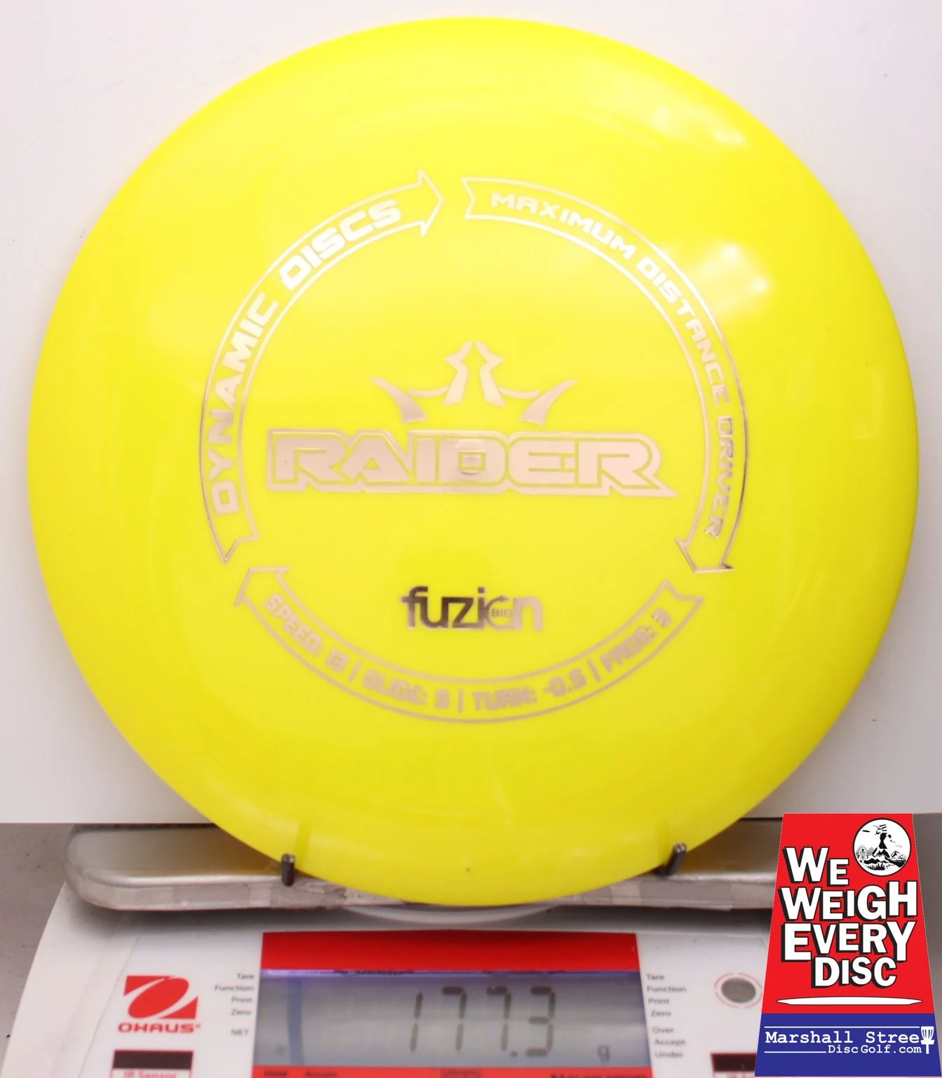 002179 BioFuzion Raider - #19 NYellow, 177
