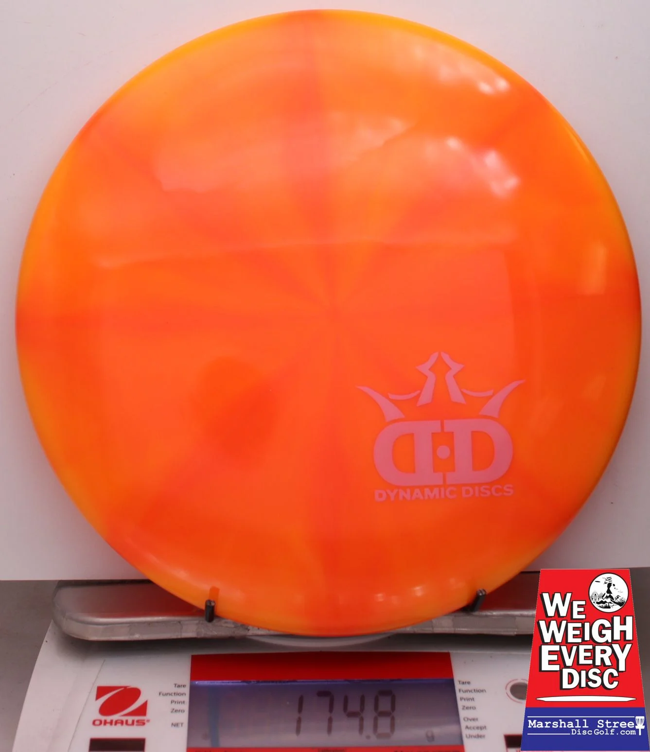 002334 Fuzion Burst Judge, Mini Ds - #29 Orange, 175