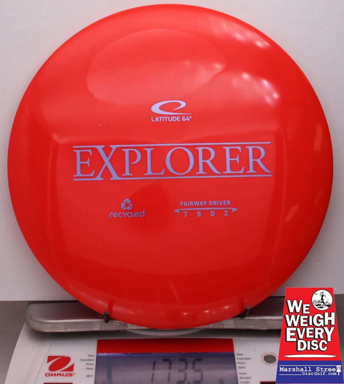 002904 Recycled Explorer - #50 Red, 173