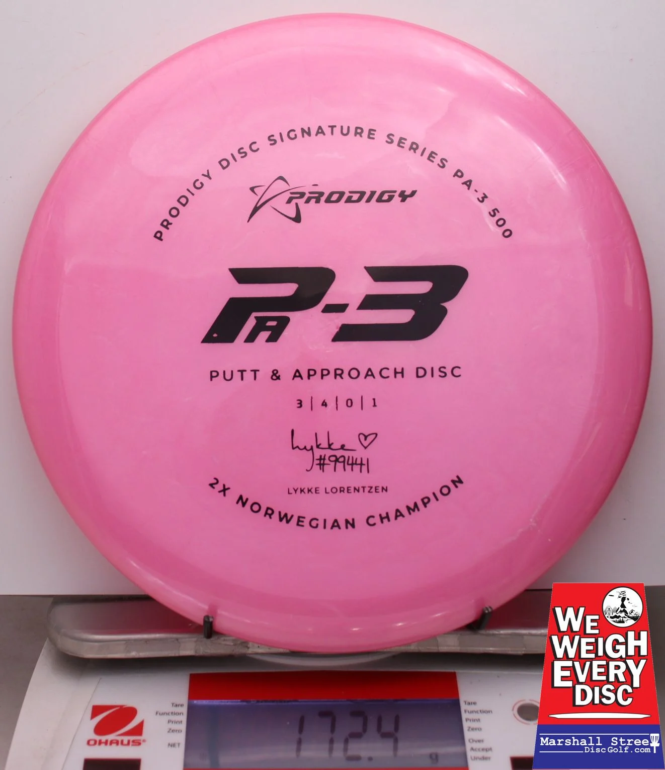 003194 PA3, 500 Lykke Lorentzen '22 - #19 Pink, 172