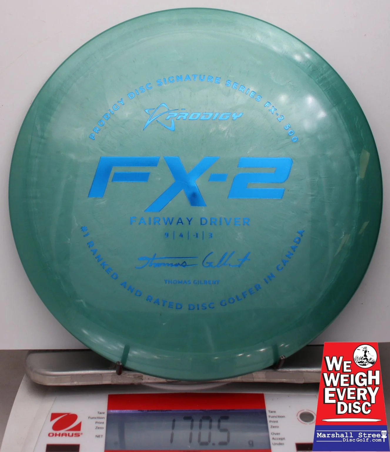 003201 FX-2, 500 Thomas Gilbert '22 - #20 DkGreen, 170