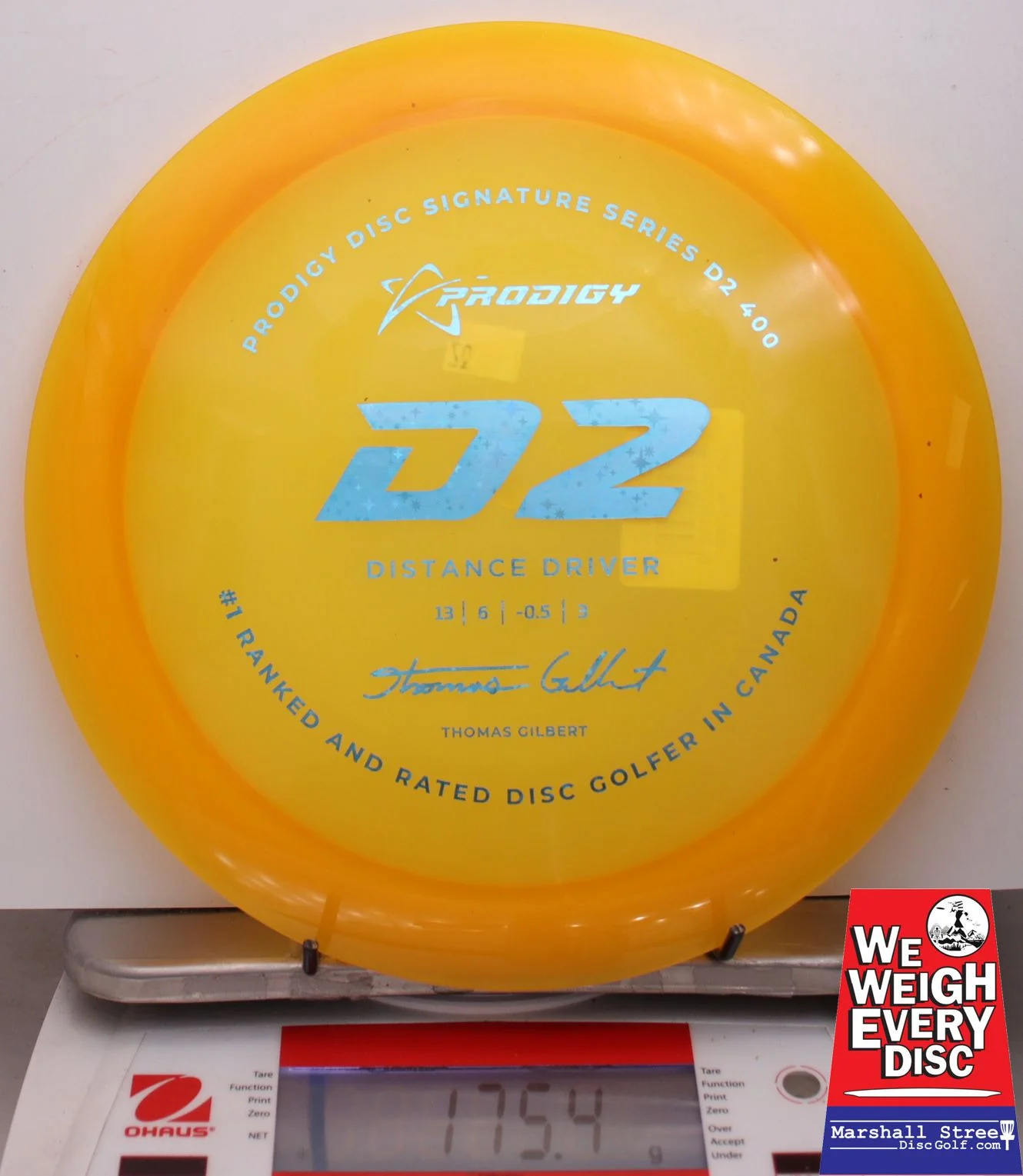 003237 Prodigy D2, 400 Thomas Gilbert 2022 - #07 Golden, 175