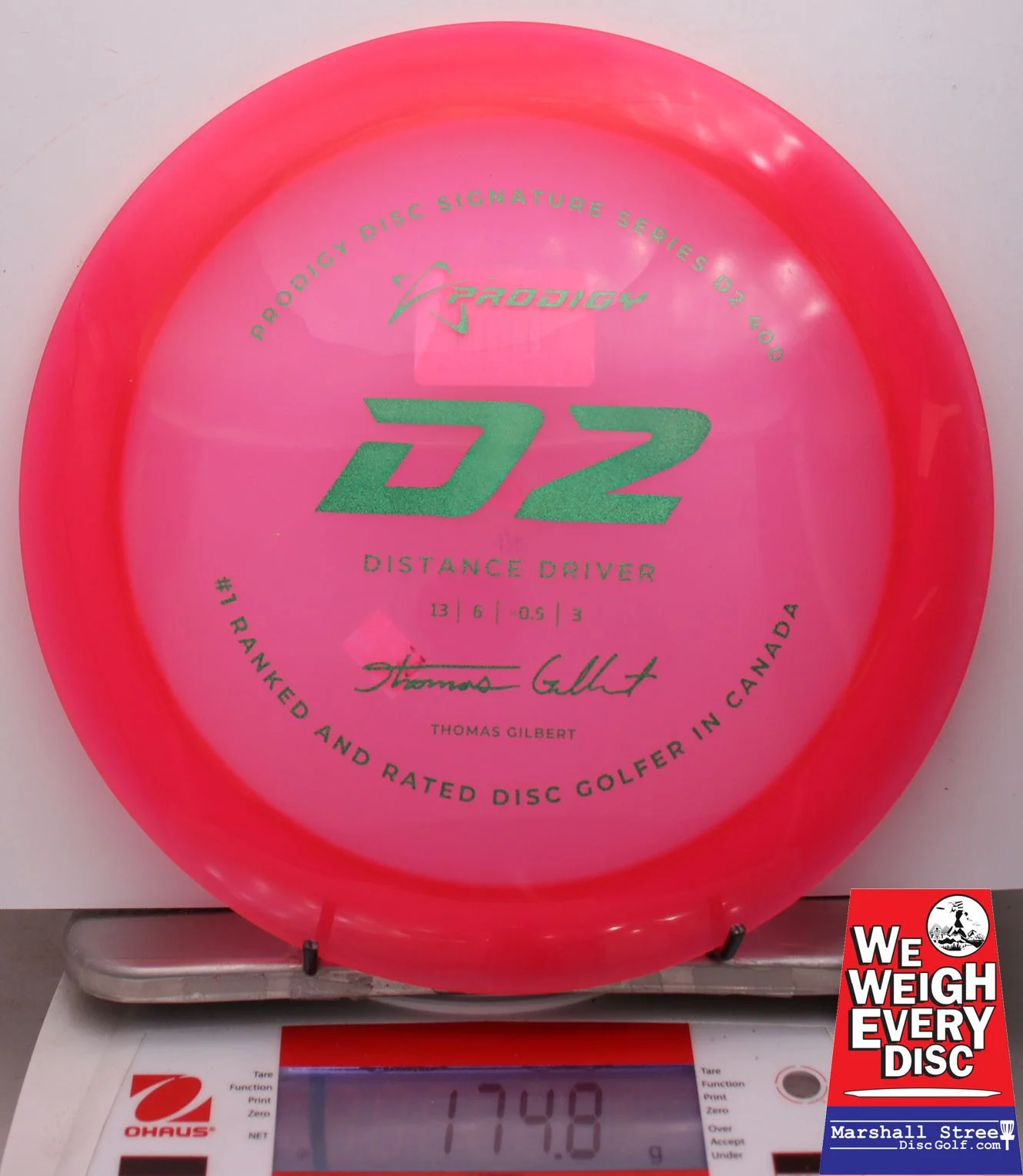 003240 Prodigy D2, 400 Thomas Gilbert 2022 - #10 Pink, 175
