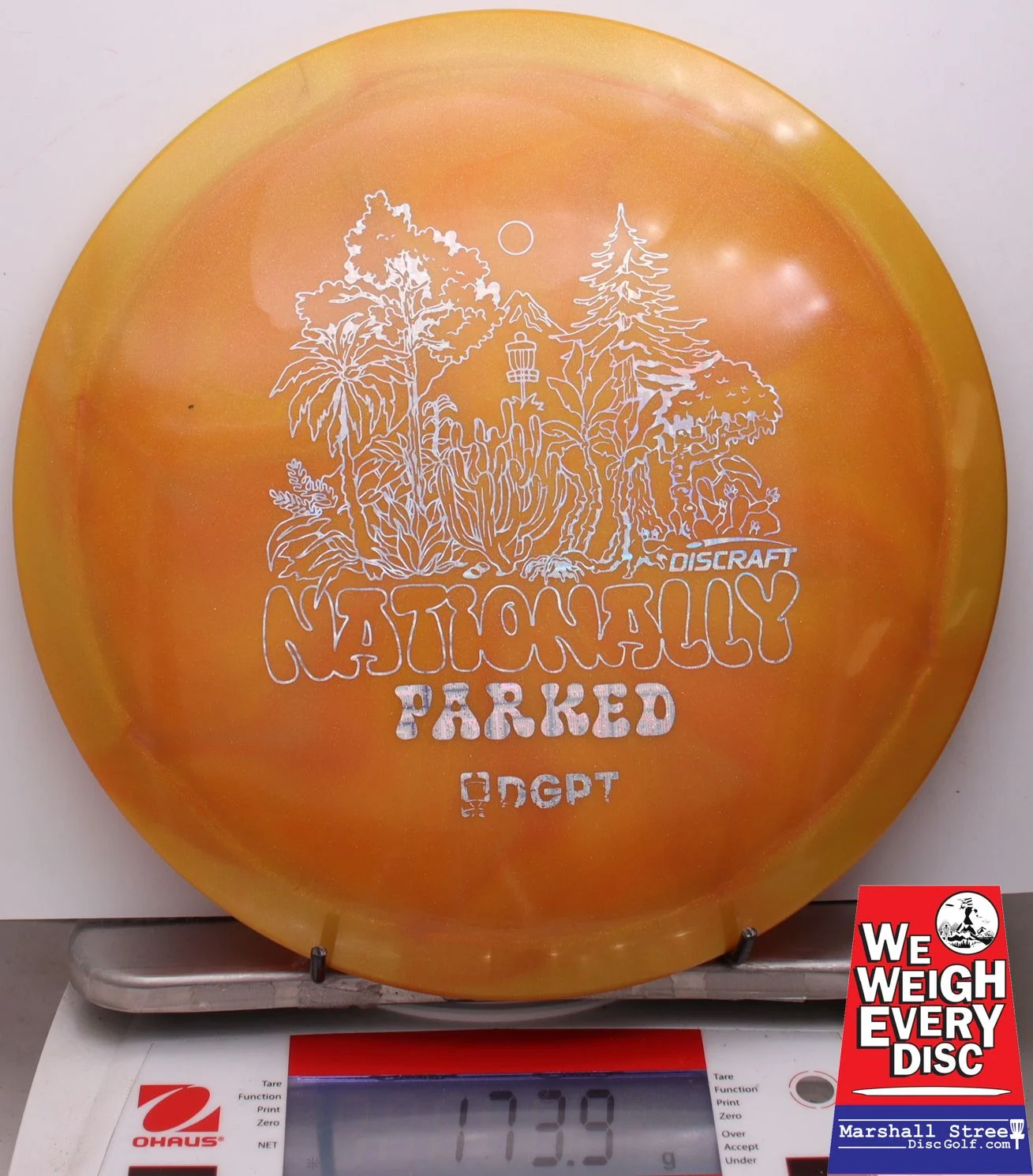 005260 Z Metallic Swirl Athena, Paul McBeth - DGPT Naturally Parked - #03 Orange, 174