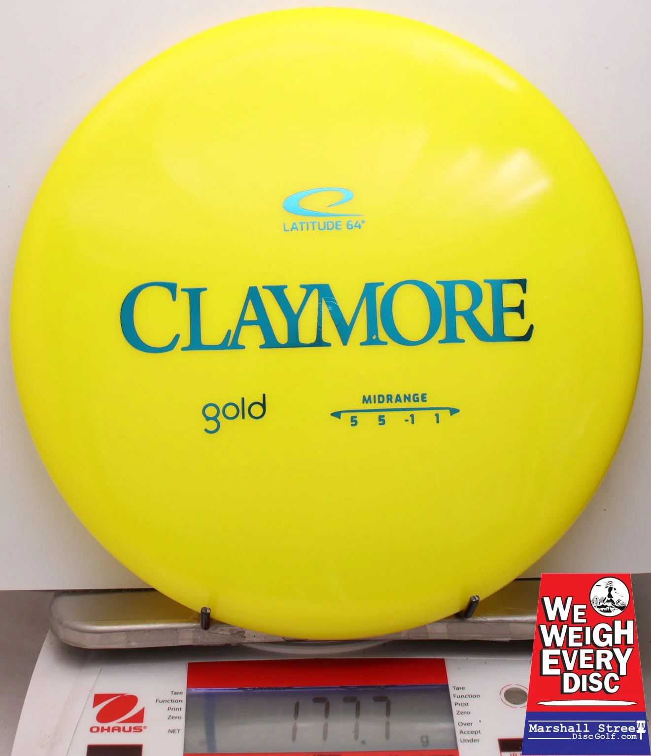 005343 Gold Claymore - #21 Yellow, 178