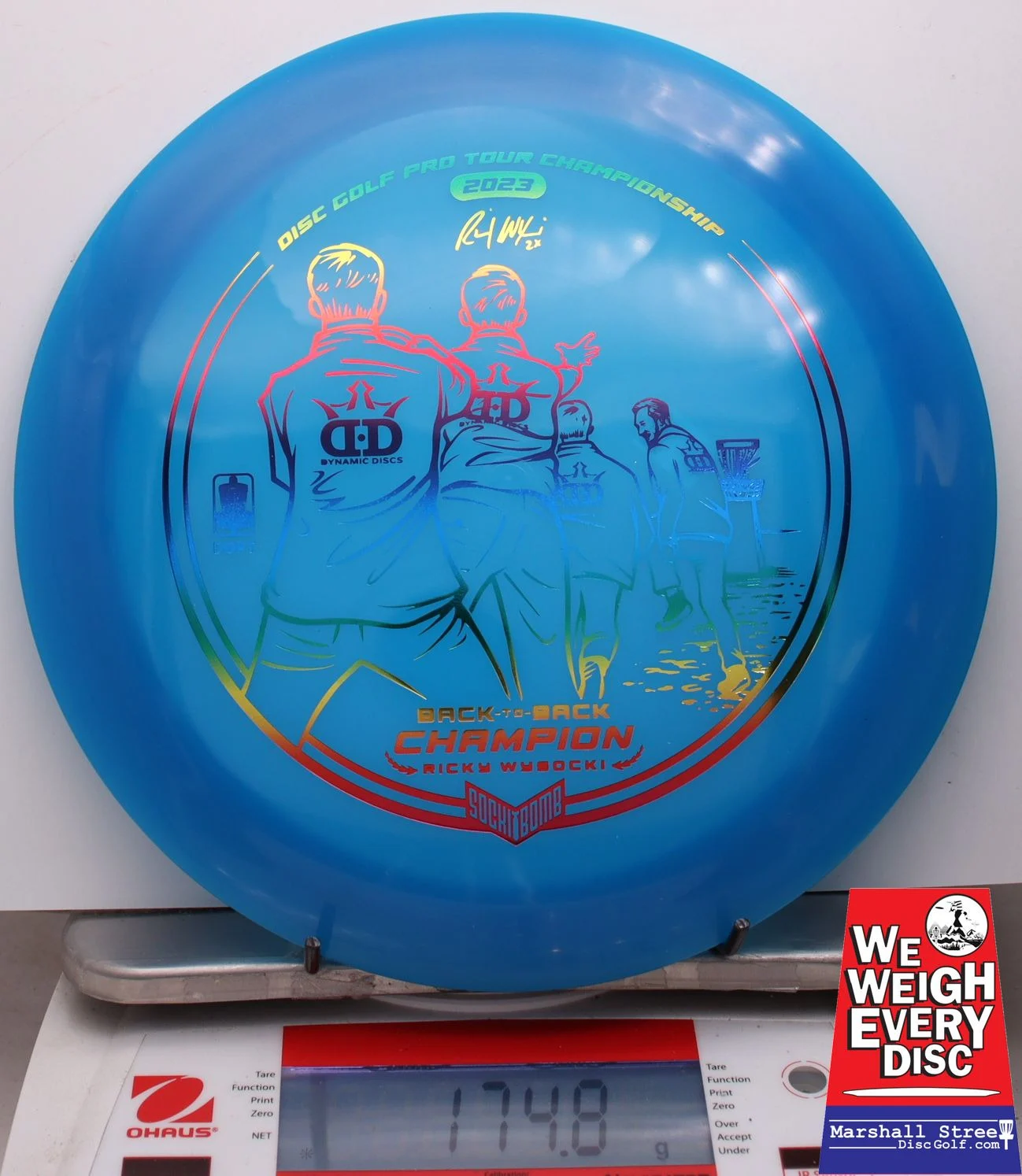 005497 Hybrid Raider, Ricky Wysocki DGPT Champion 2023 - #10 Blue, 175