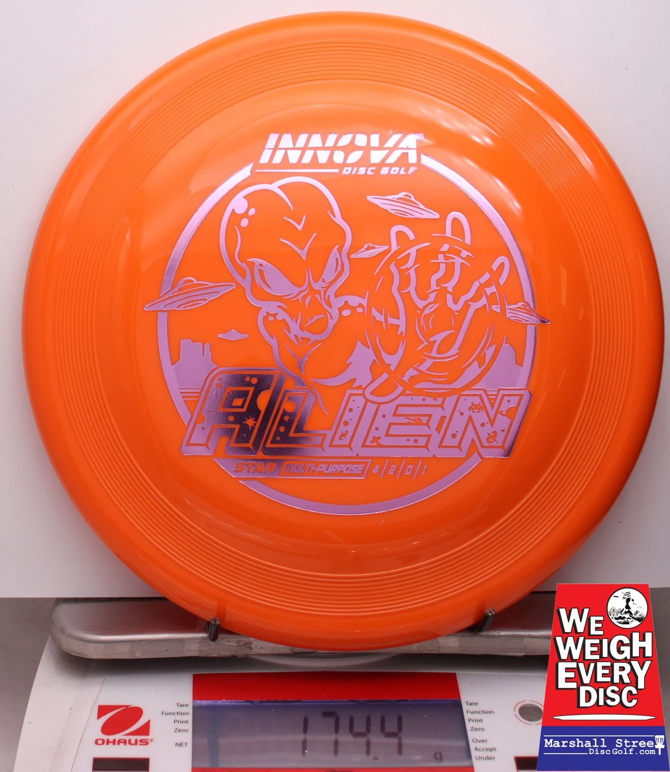 008615 Star Alien - #23 Orange, 174