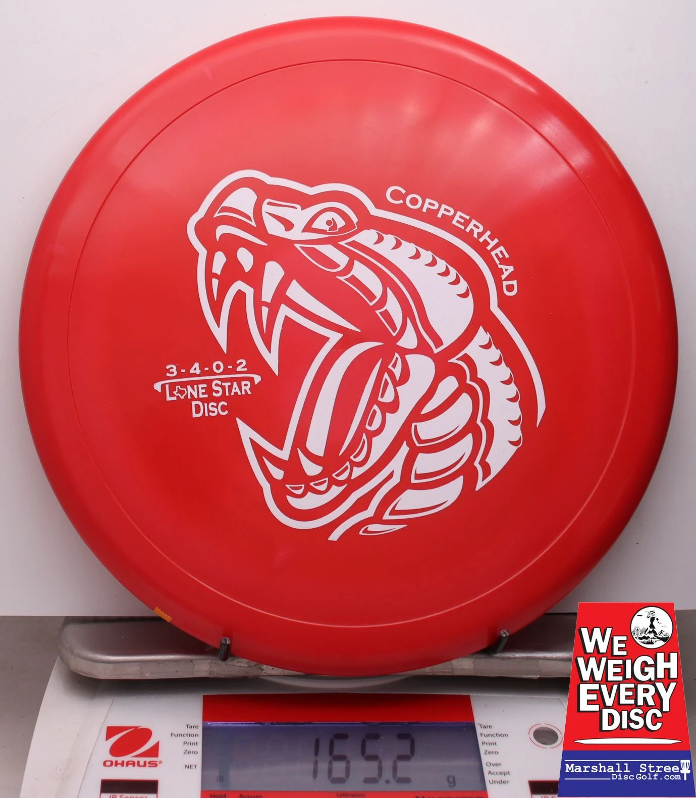 009179 Bravo Copperhead - #36 Red, 165