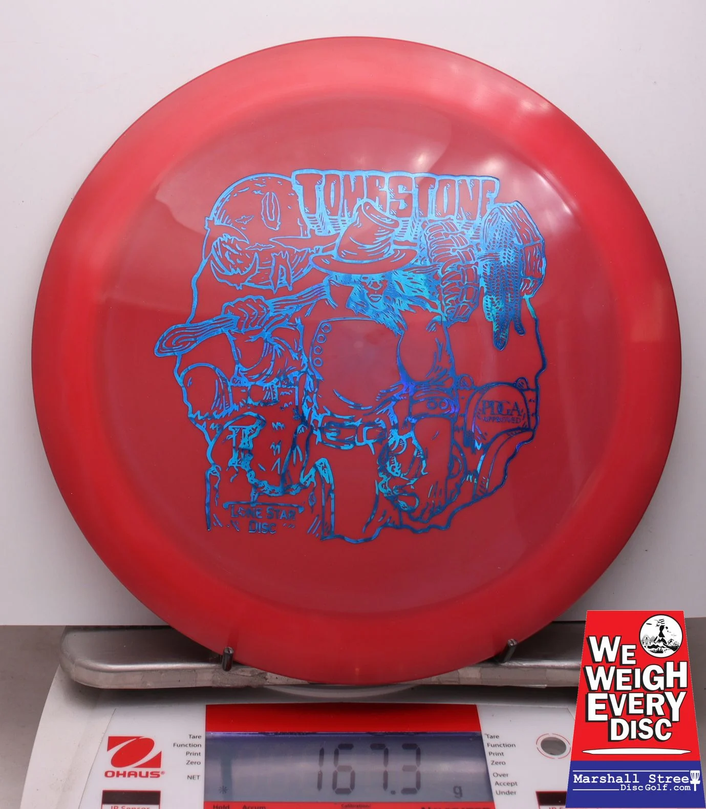 009209 Bravo Tombstone - #54 Red, 167