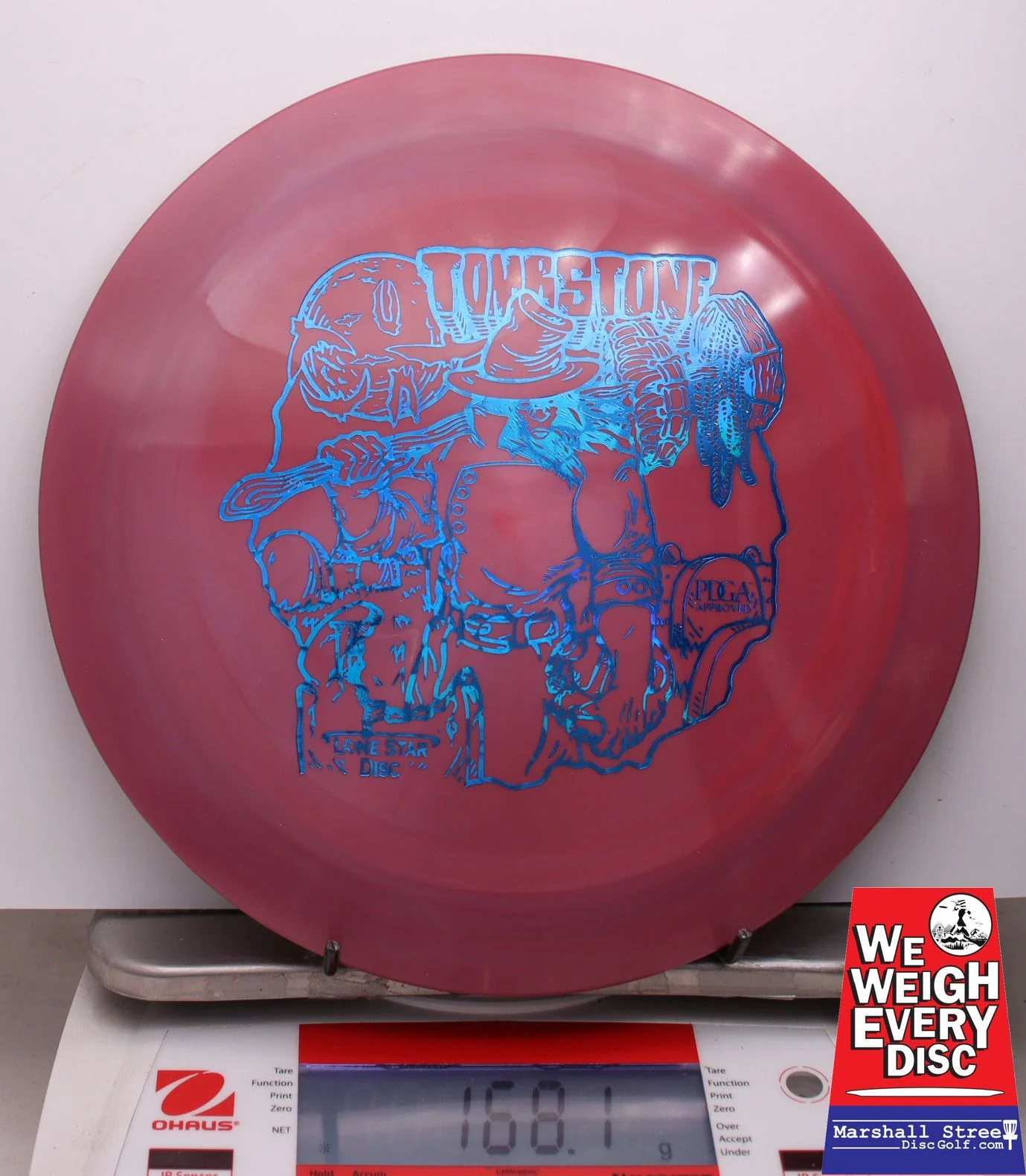 009211 Bravo Tombstone - #56 Maroon, 168