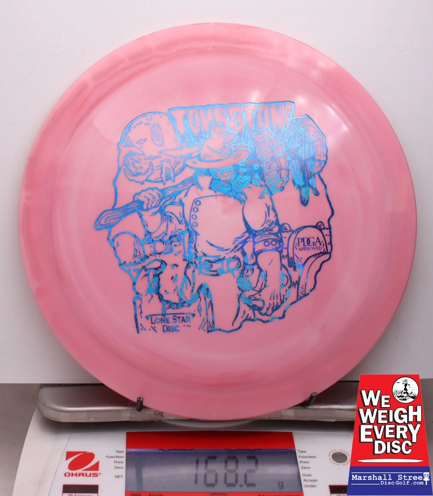 009213 Bravo Tombstone - #58 Pink, 168