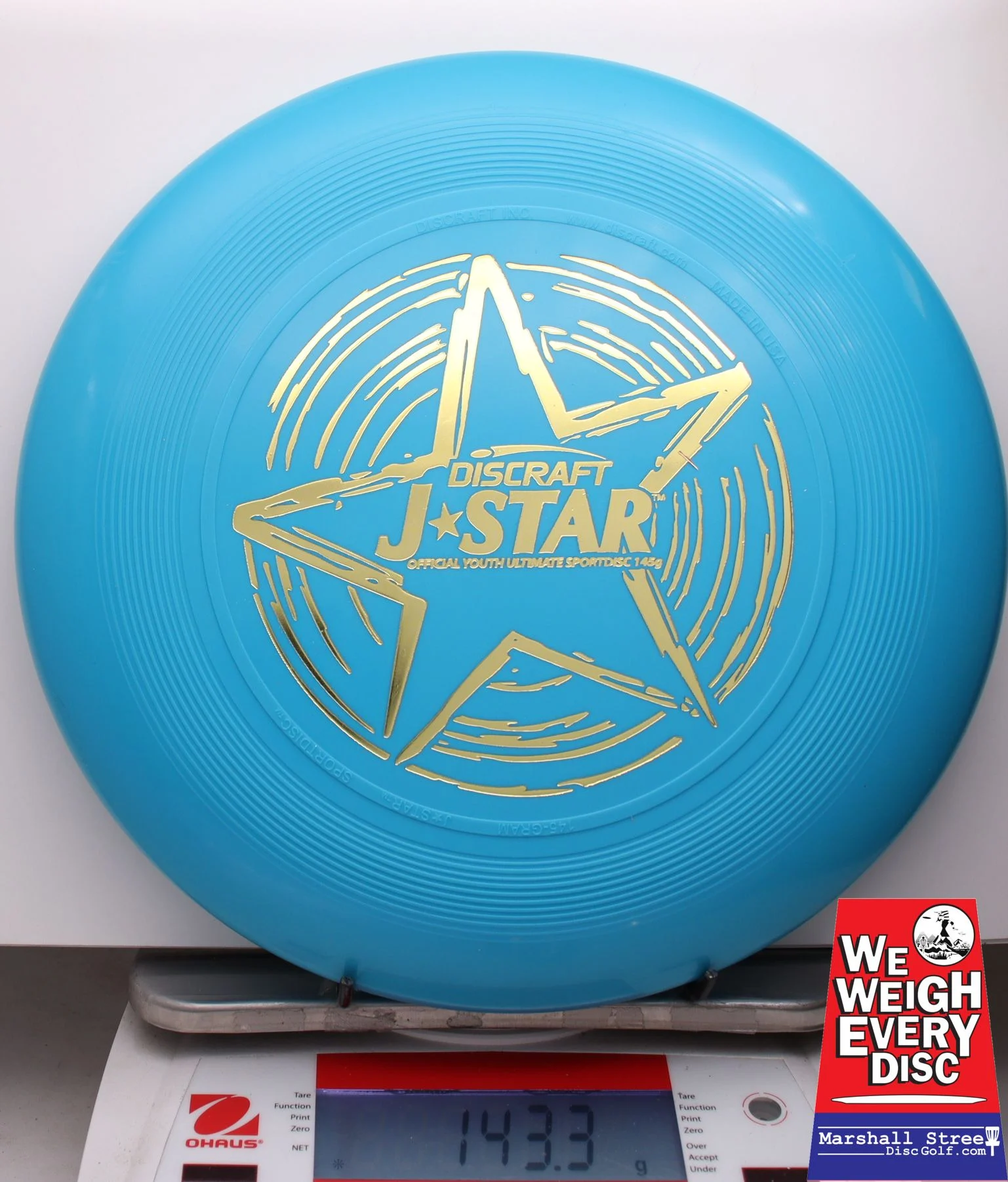 009570 J-Star Sportdisc - #07 Blue, 143
