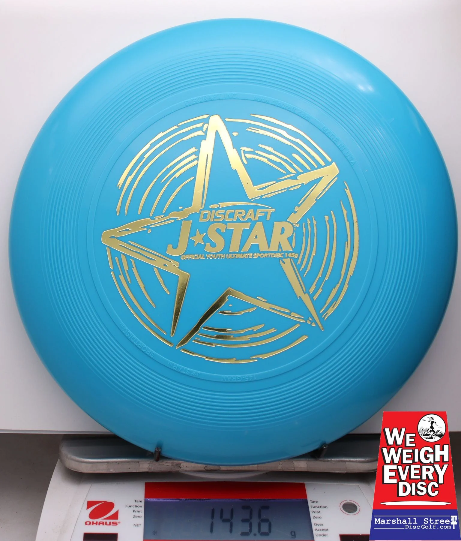 009571 J-Star Sportdisc - #08 Blue, 144