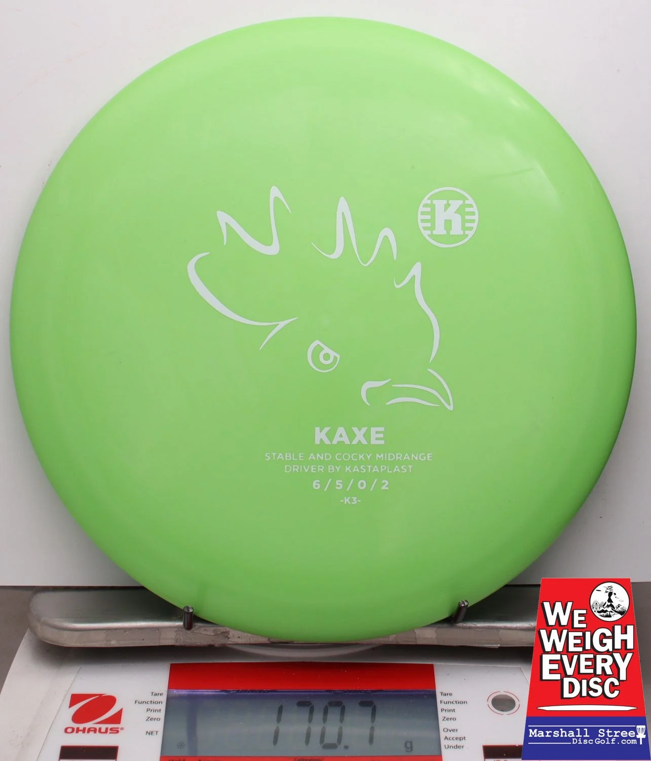009813 K3 Kaxe, Retooled - #07 Green, 171