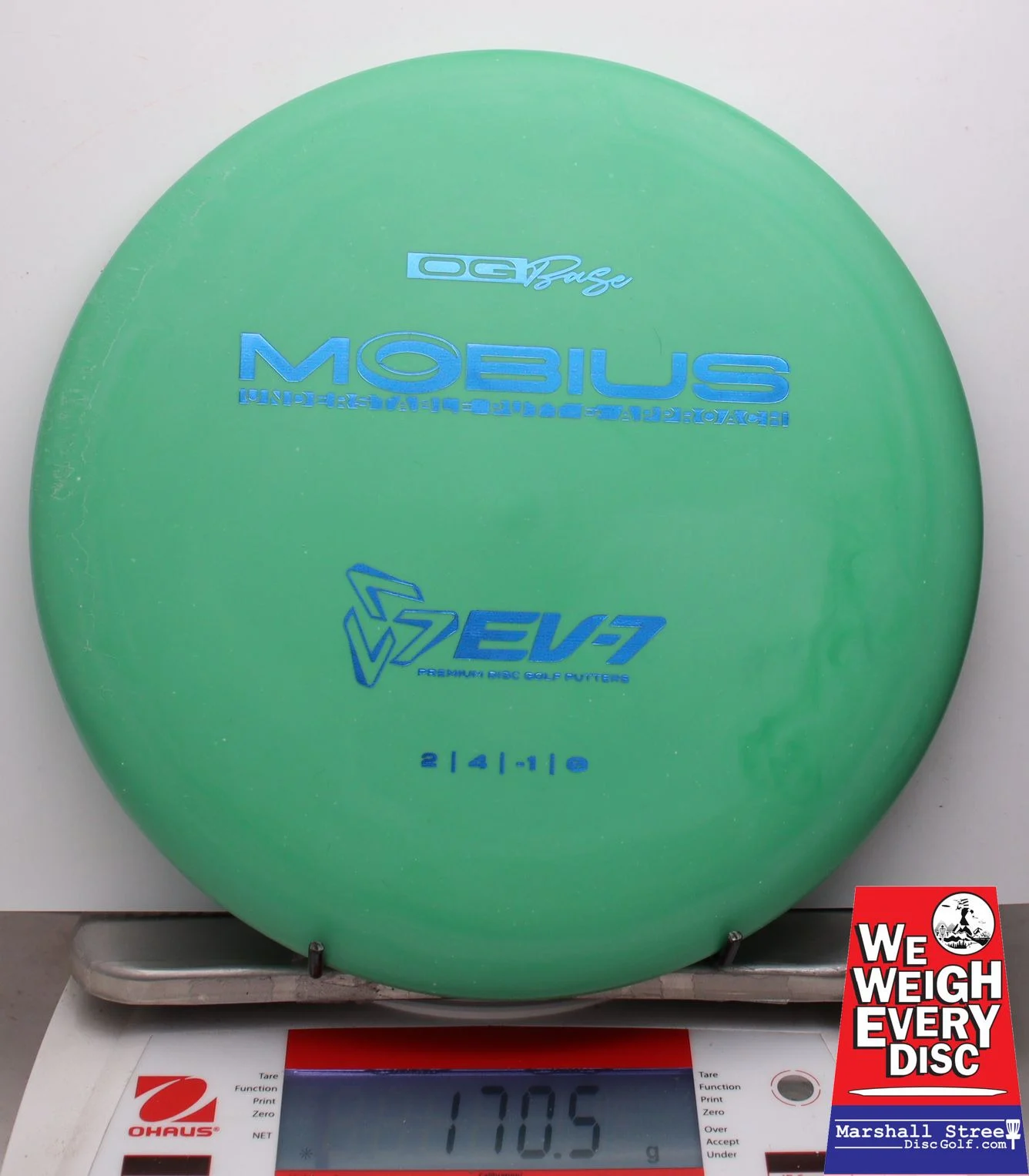 010782 EV-7 Mobius, OG Base - #36 Green, 170