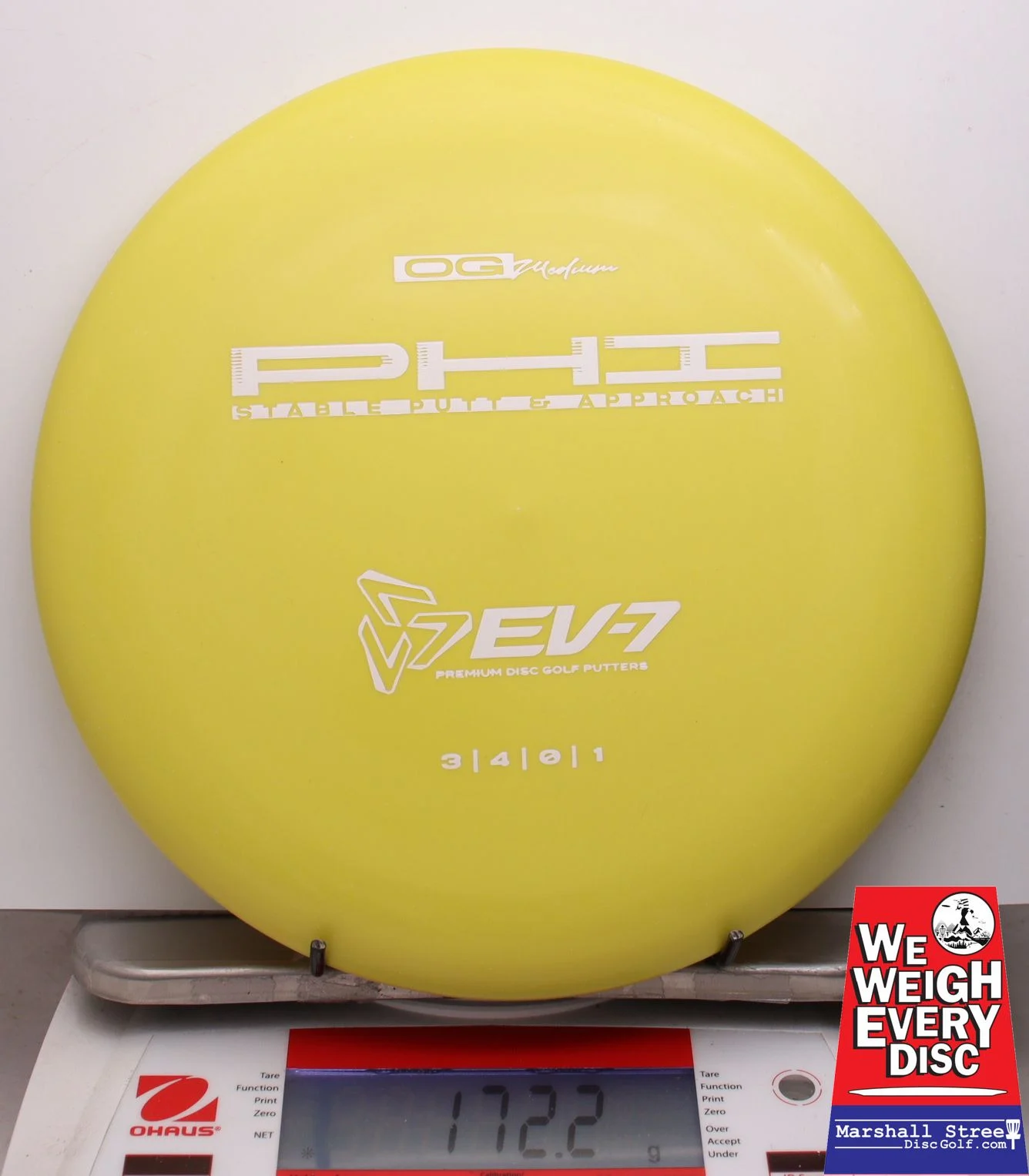 010816 EV-7 Phi, OG Medium - #50 Yellow, 172
