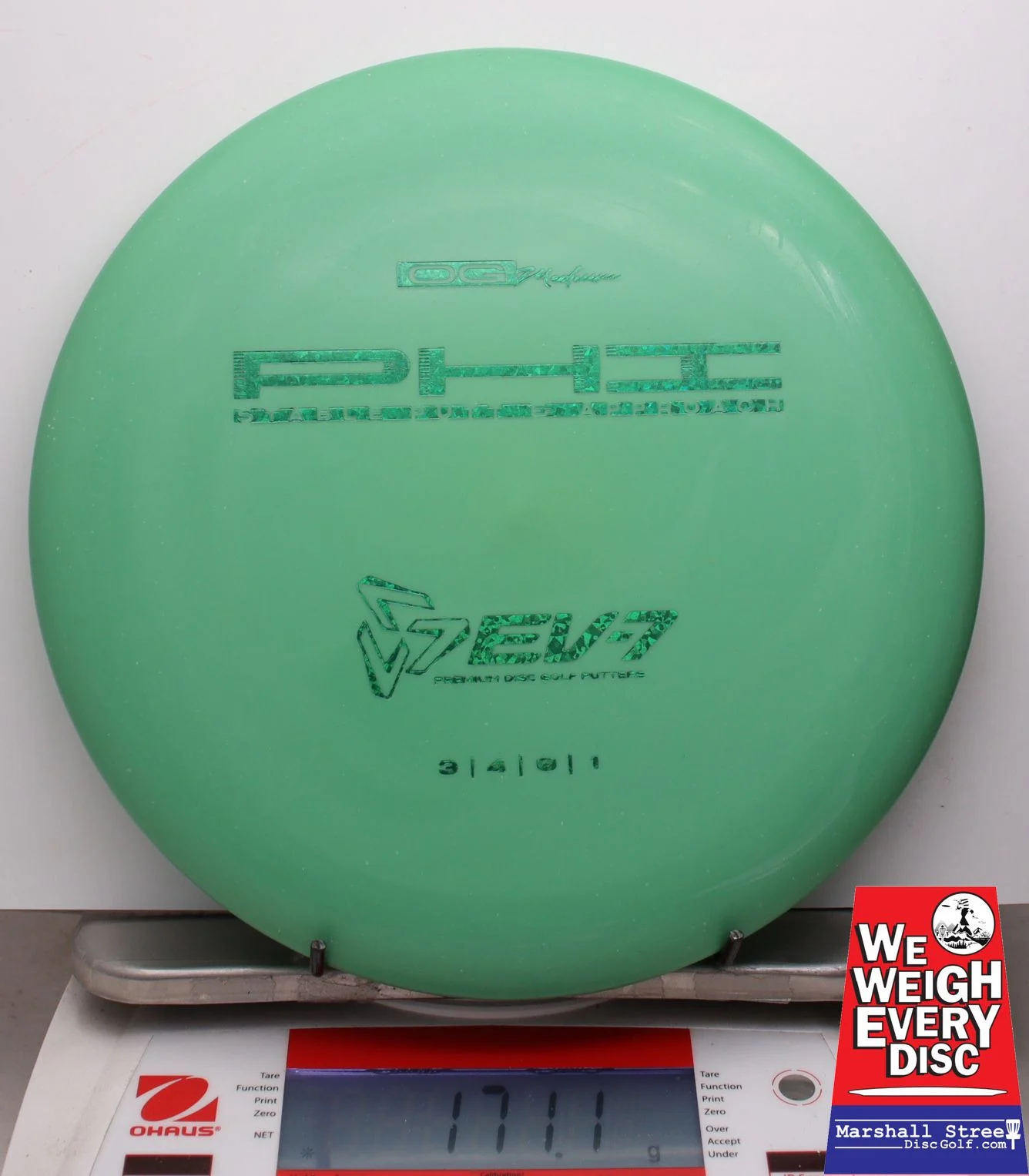 010818 EV-7 Phi, OG Medium - #52 Green, 171
