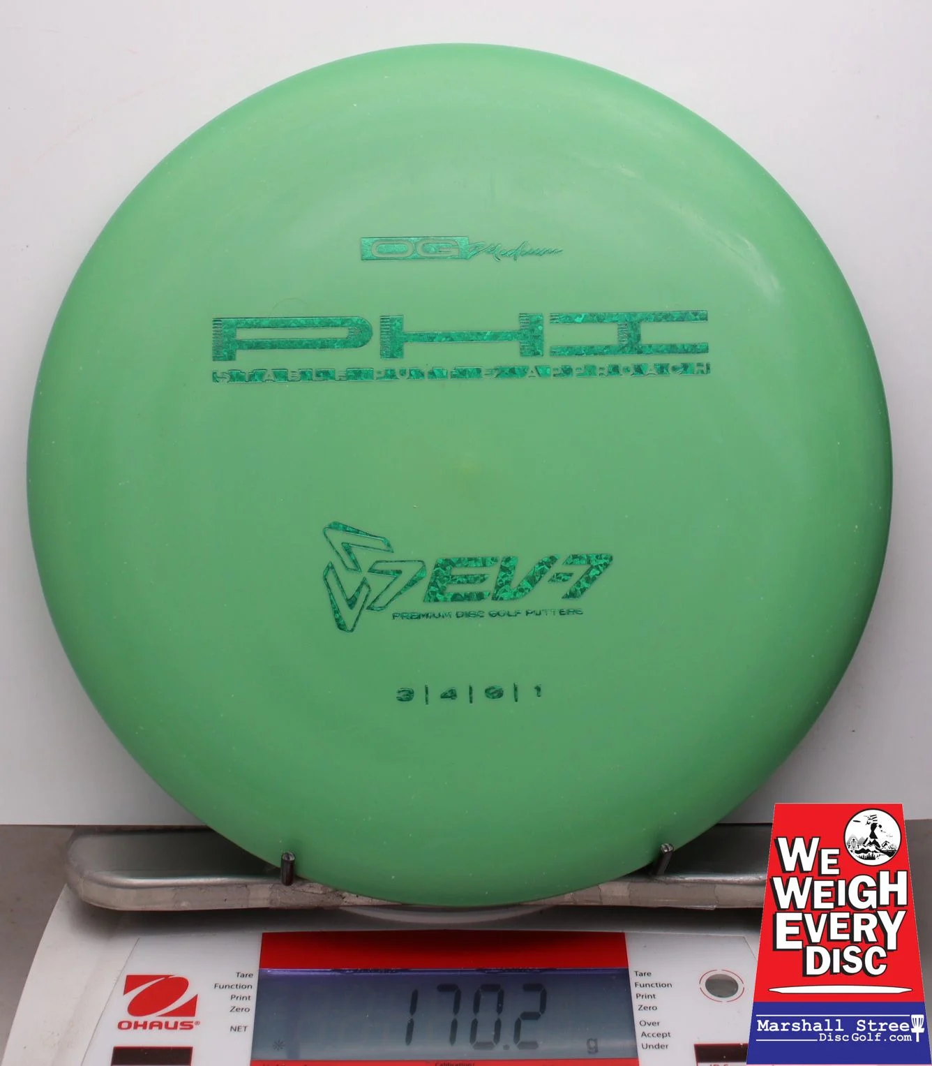 010820 EV-7 Phi, OG Medium - #54 Green, 170