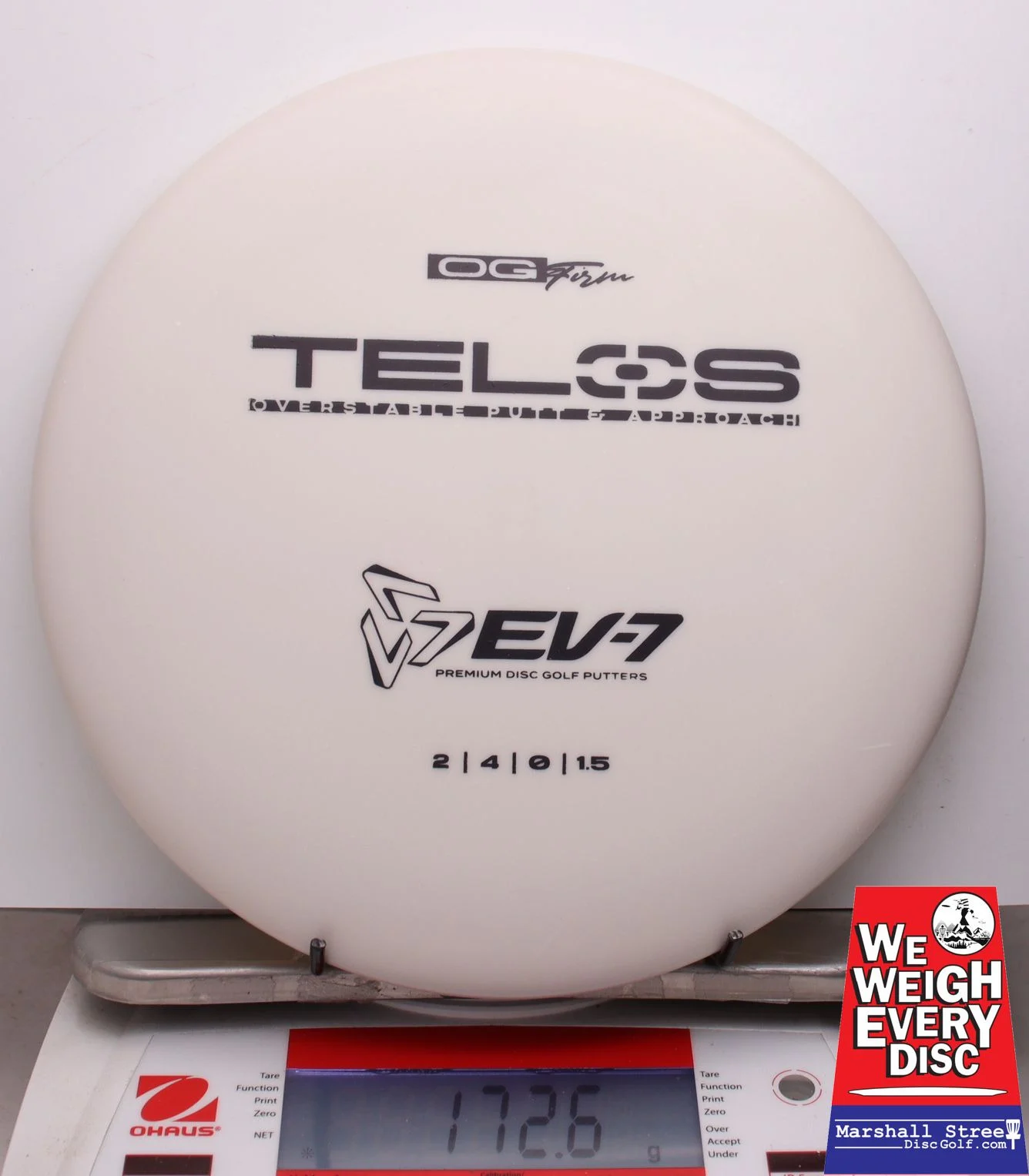 010846 EV-7 Telos, OG Firm - #08 White, 173