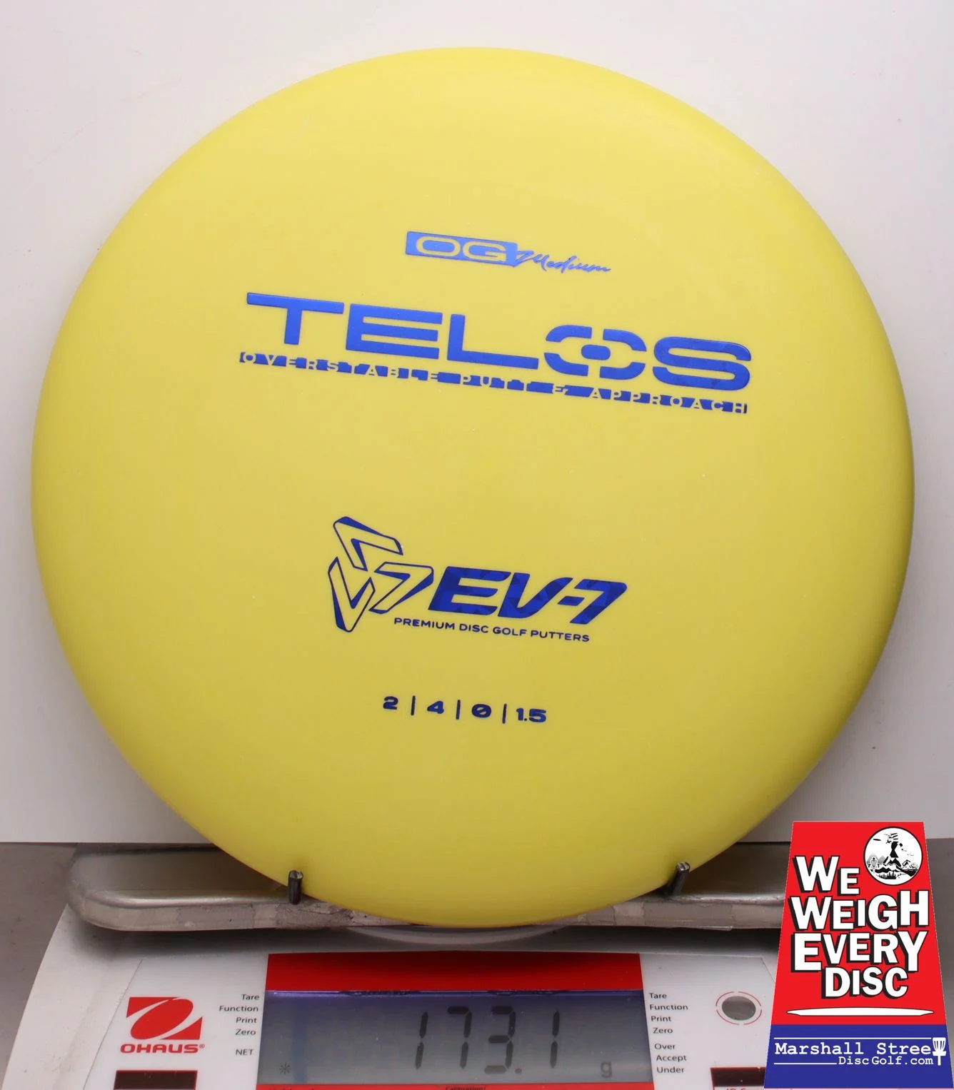 010849 EV-7 Telos, OG Medium - #45 Yellow, 173