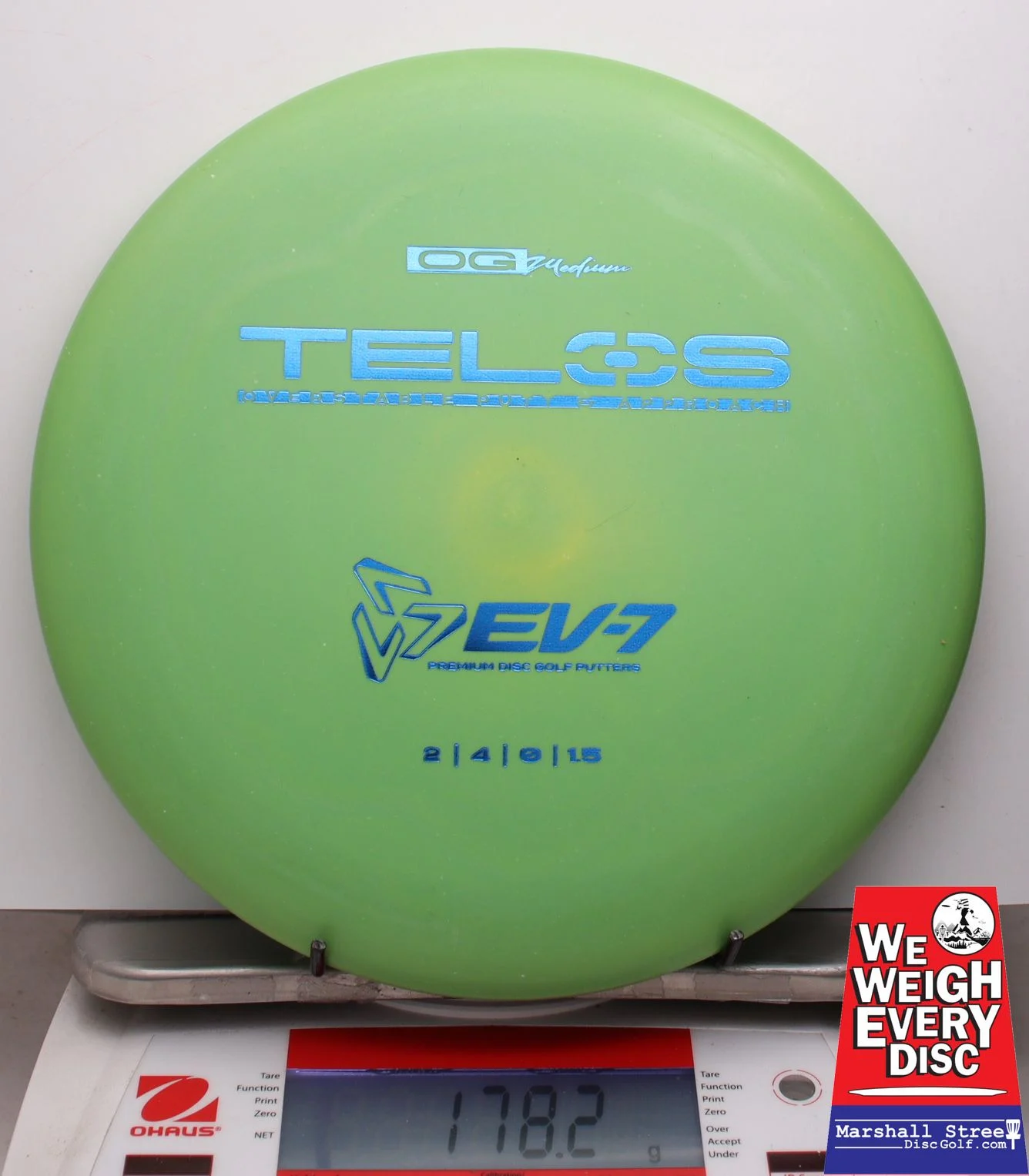 010862 EV-7 Telos, OG Medium - #58 Green, 178