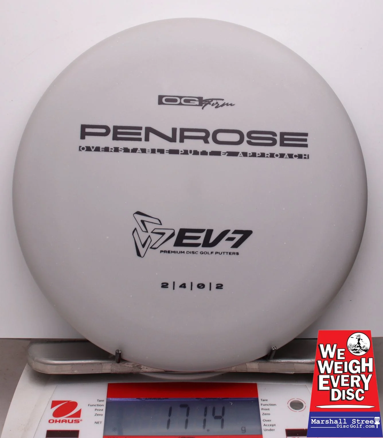 010916 EV-7 Penrose, OG Firm - #39 Gray, 171